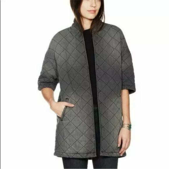 Current Elliott ‘The Quilted Car Coat’ Size 2/Medium - Picture 3 of 6